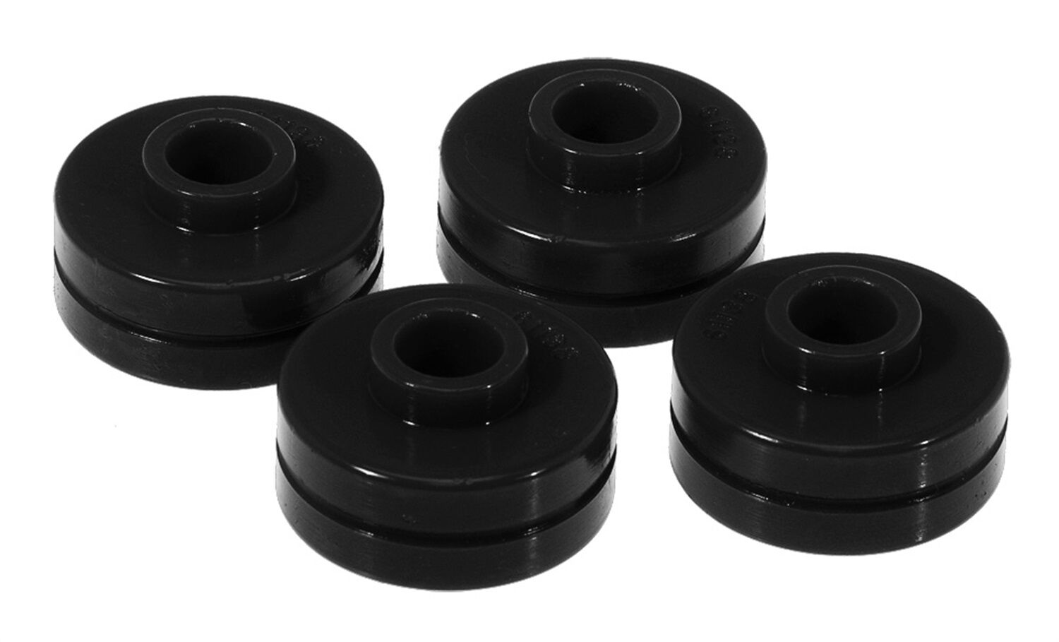 2001-2004 Chevy Corvette Base Leaf Spring Cushion Kit Black Prothane - 7-1025-BL