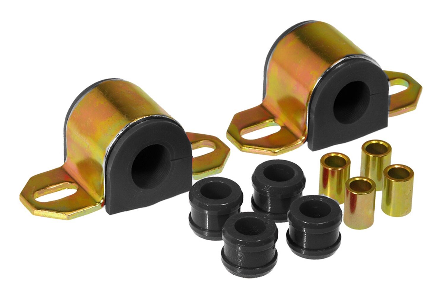 1996 Chevy Corvette Rear Sway Bar Bushing Kit Black Prothane - 7-1143-BL