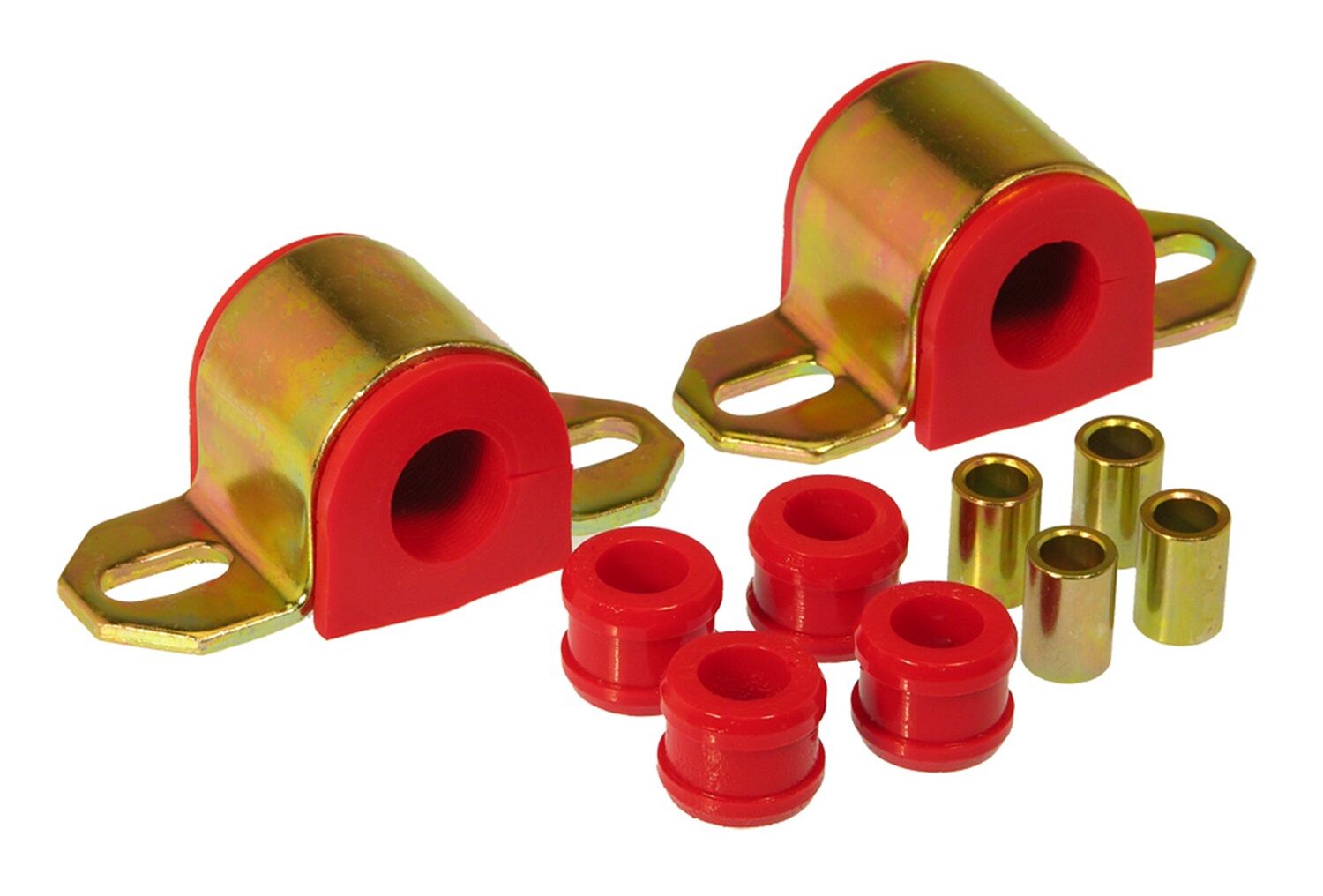1984-1989 Chevy Corvette Rear Sway Bar Bushing Kit Red Prothane - 7-1143