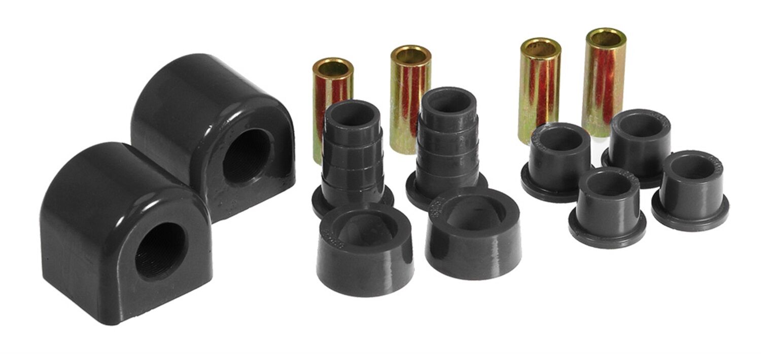 1984-1987 Chevy Corvette Front Sway Bar Bushing Kit Black Prothane - 7-1146-BL