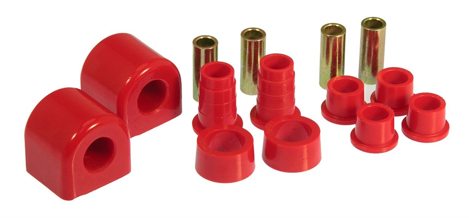 1984-1987 Chevy Corvette Front Sway Bar Bushing Kit Red Prothane - 7-1146