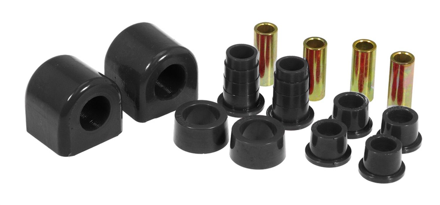 1984-1987 Chevy Corvette Front Sway Bar Bushing Kit Black Prothane - 7-1147-BL