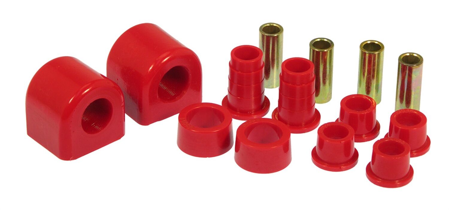 1984-1987 Chevy Corvette Front Sway Bar Bushing Kit Red Prothane - 7-1147