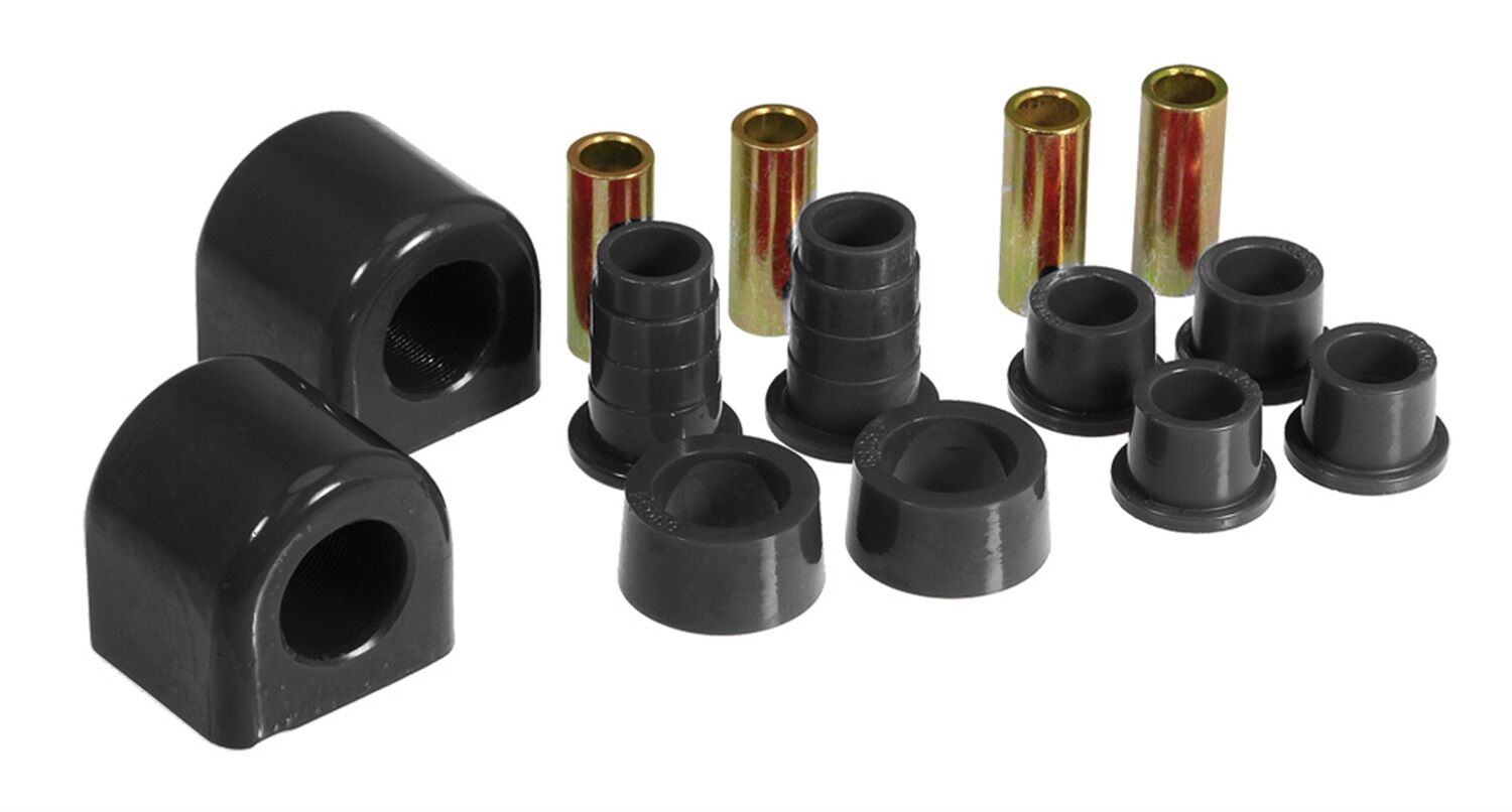 1984-1987 Chevy Corvette Front Sway Bar Bushing Kit Black Prothane - 7-1148-BL