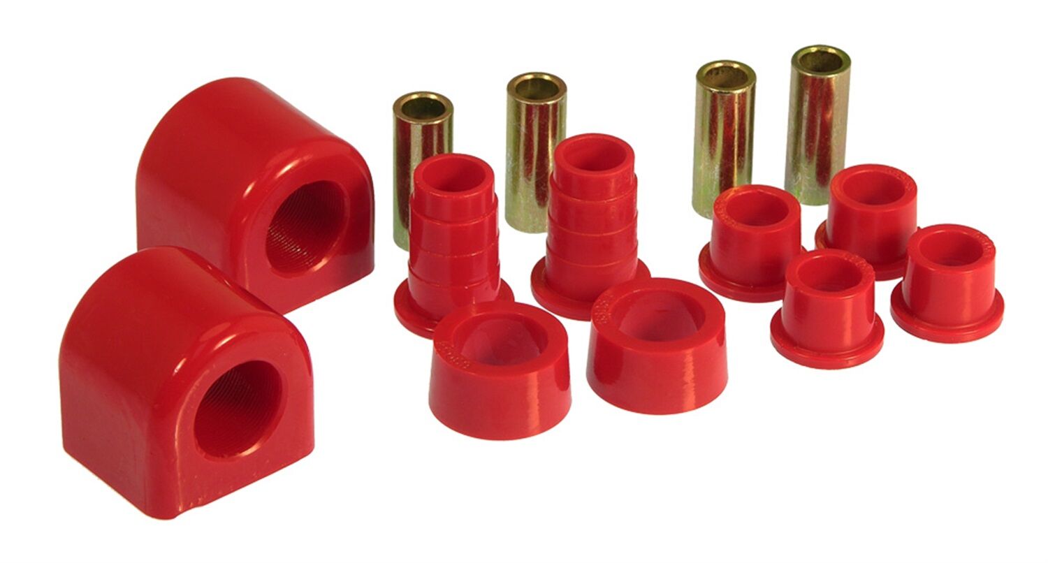 1984-1987 Chevy Corvette Front Sway Bar Bushing Kit Red Prothane - 7-1148