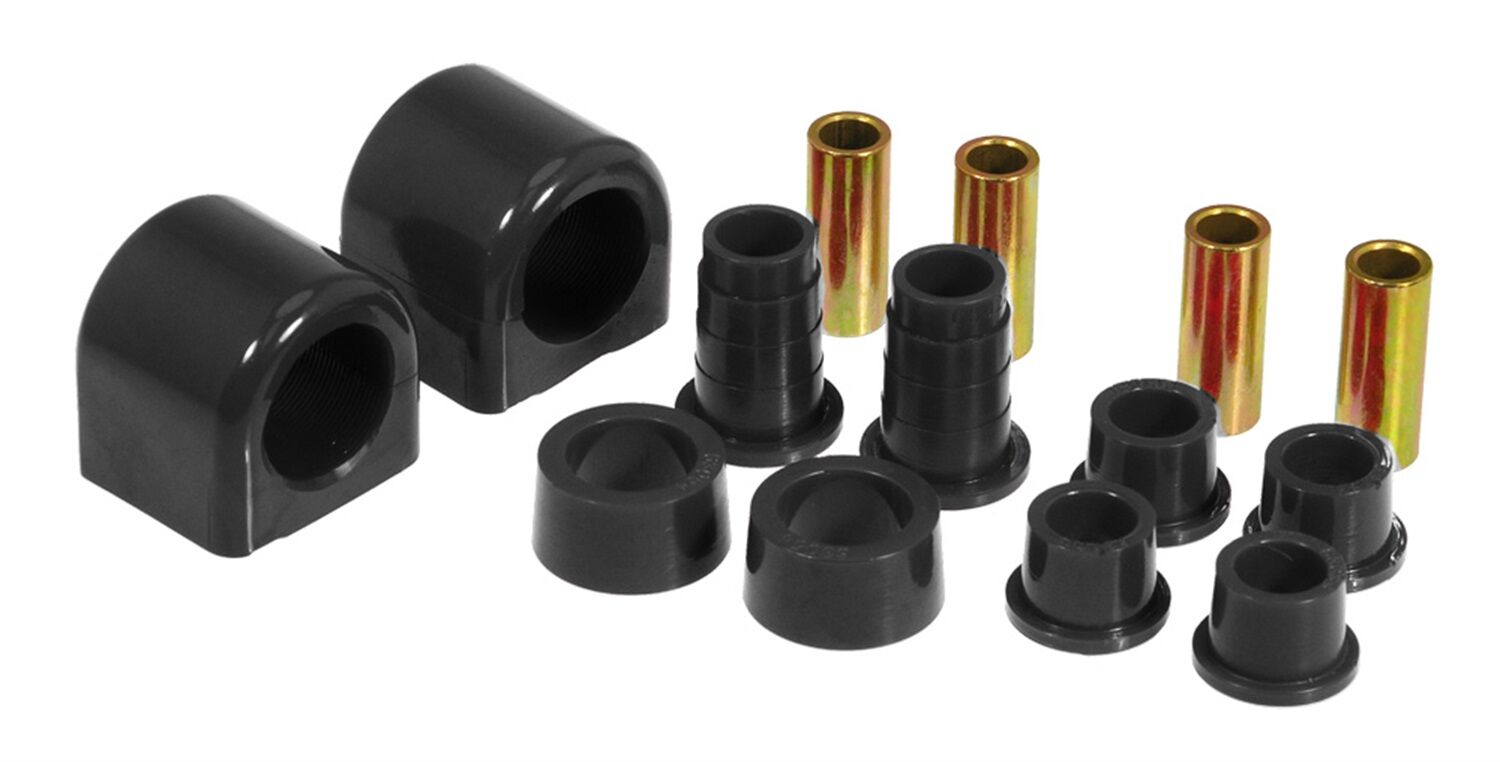 1984-1987 Chevy Corvette Front Sway Bar Bushing Kit Black Prothane - 7-1149-BL