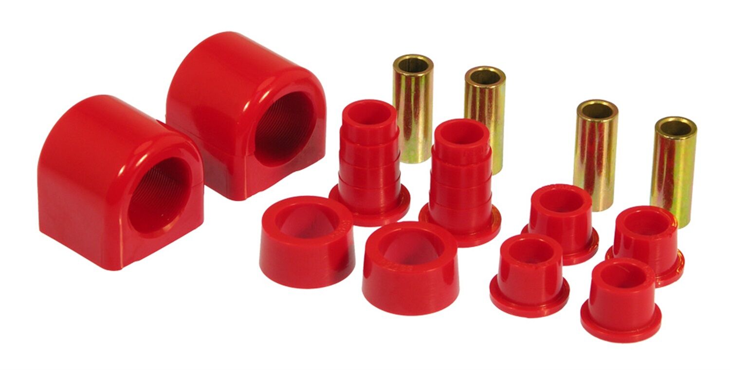 1984-1987 Chevy Corvette Front Sway Bar Bushing Kit Red Prothane - 7-1149
