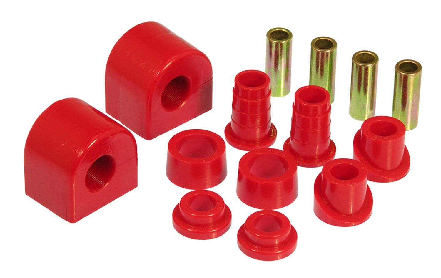 1988-1989 Chevy Corvette Front Sway Bar Bushing Kit Red Prothane - 7-1150