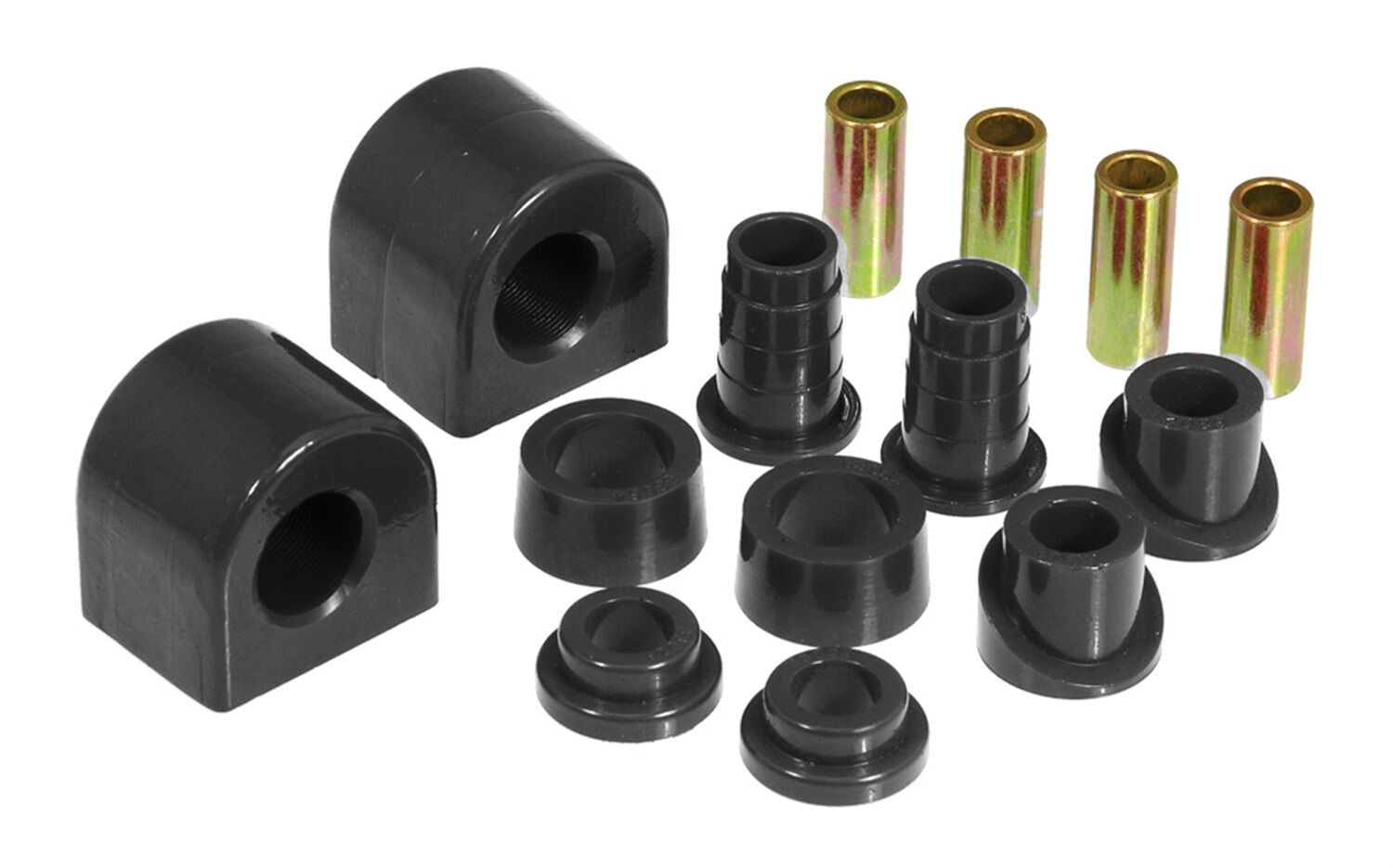 1996 Chevy Corvette Front Sway Bar Bushing Kit Black Prothane - 7-1151-BL