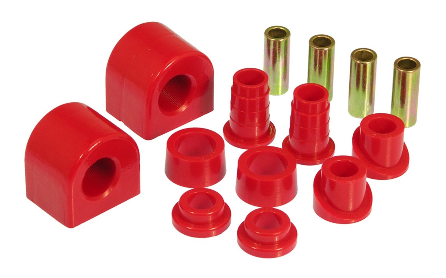 1988-1989 Chevy Corvette Front Sway Bar Bushing Kit Red Prothane - 7-1151