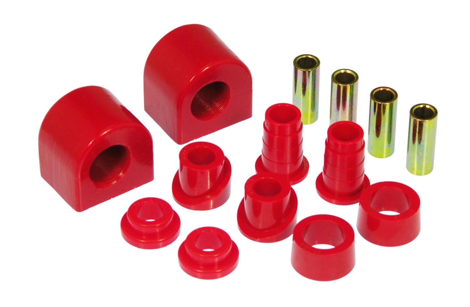 1996 Chevy Corvette Front Sway Bar Bushing Kit Red Prothane - 7-1152