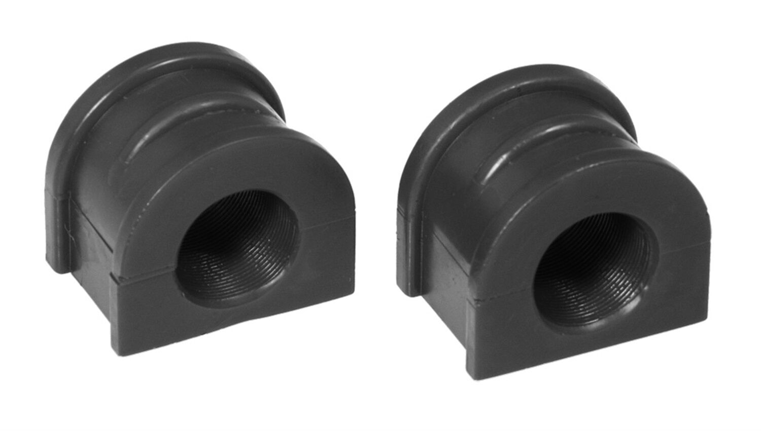 2001-2004 Chevy Corvette Base Rear Sway Bar Bushing Black Prothane - 7-1180-BL