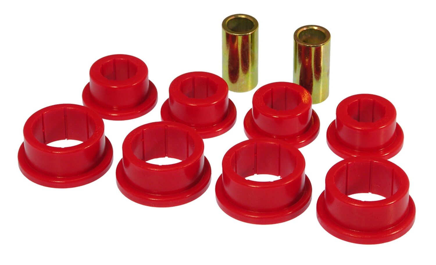 1996 Chevy Corvette Rear Strut Rod Bushing Kit Red Prothane - 7-1205