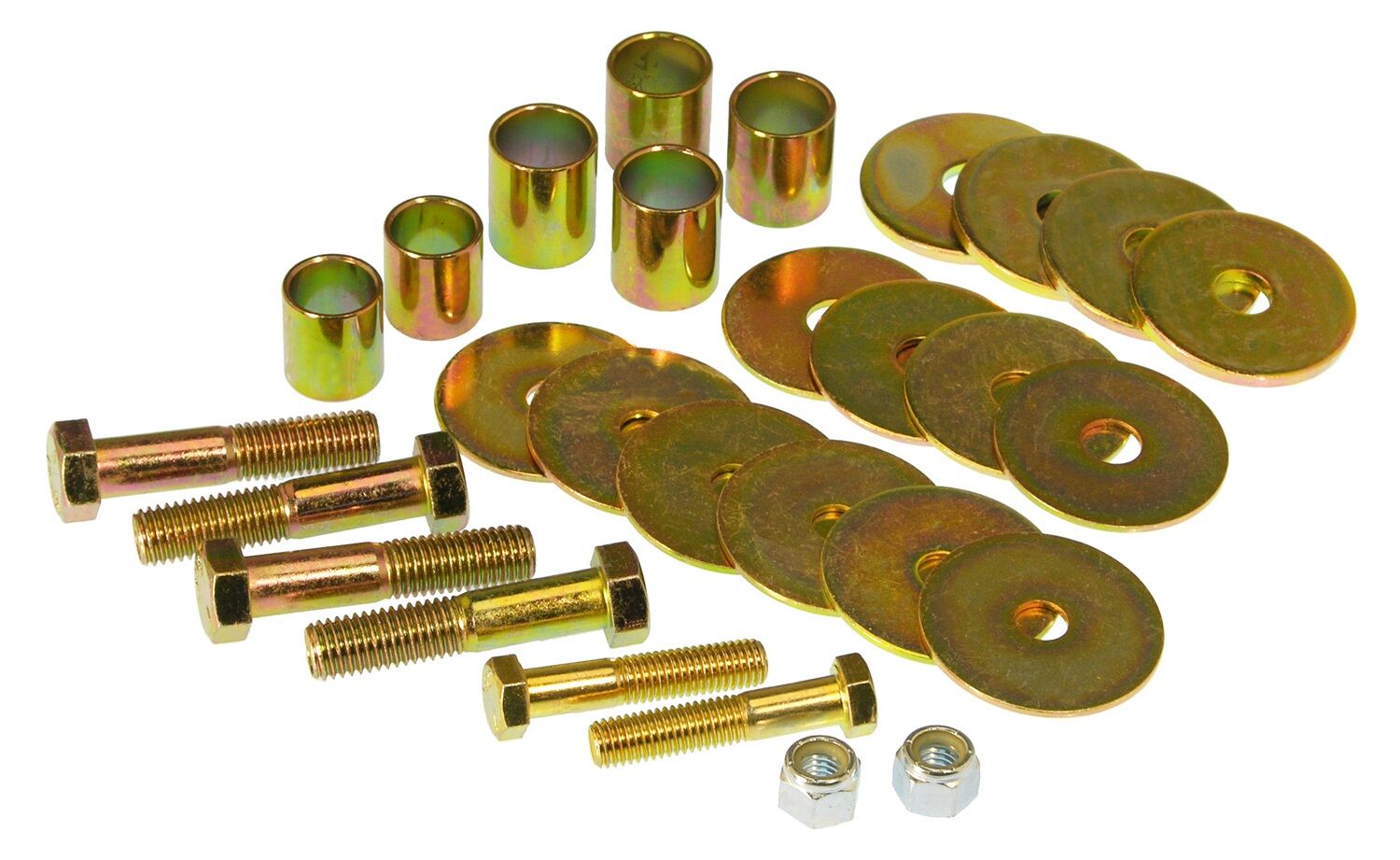 1975-1981 Chevy Camaro Body Mount Hardware Kit Red Prothane - 7-140