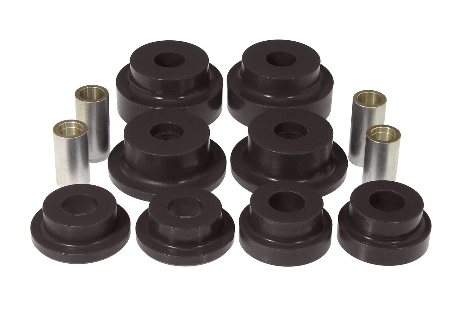 2010-2011 Chevy Camaro Rear Frame Shackle Bushing Kit Black Prothane - 7-142-BL