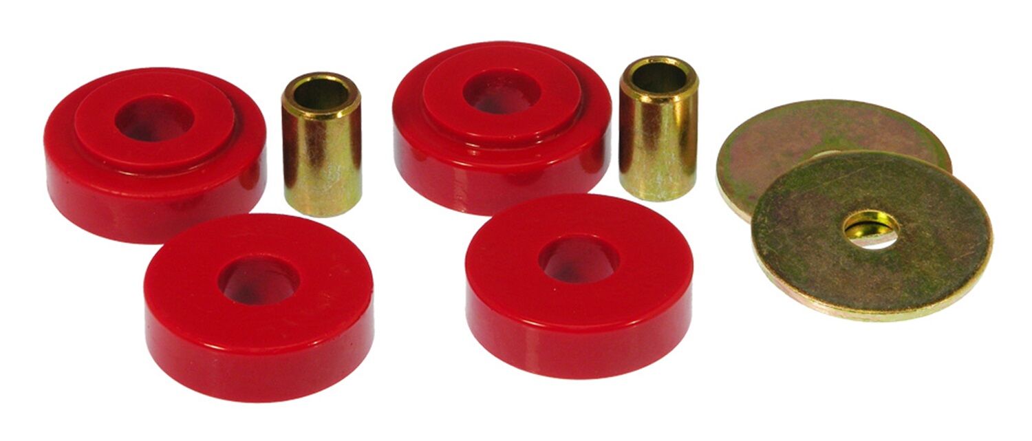 1982-1983 Chevy Camaro Berlinetta/Sport/Z28 Transmission Crossmember Insulator Kit Red Prothane - 7-1605