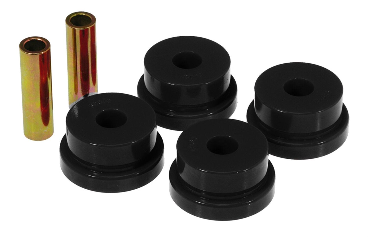 1990-1995 Chevy Corvette Base Front Differential Carrier Bushing Kit Black Prothane - 7-1610-BL