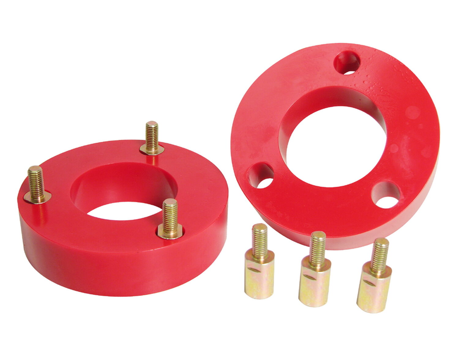 2007-2009 GMC Yukon Front Coil Spring Lift Spacer Red Prothane - 7-1716