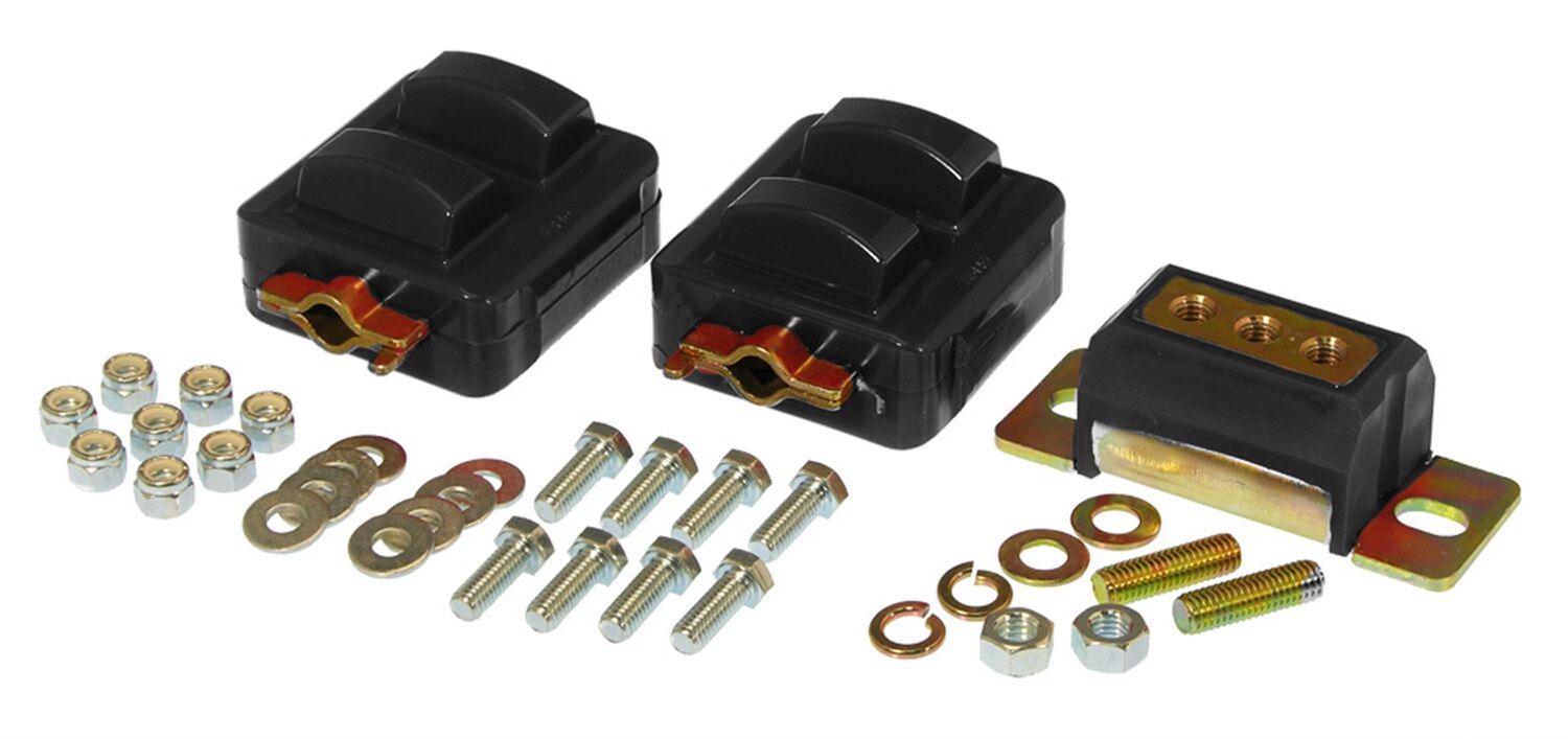 1998-2002 Pontiac Firebird V8 5.7L Formula/Trans Am Motor/Transmission Mount Combo Black Prothane - 7-1908-BL