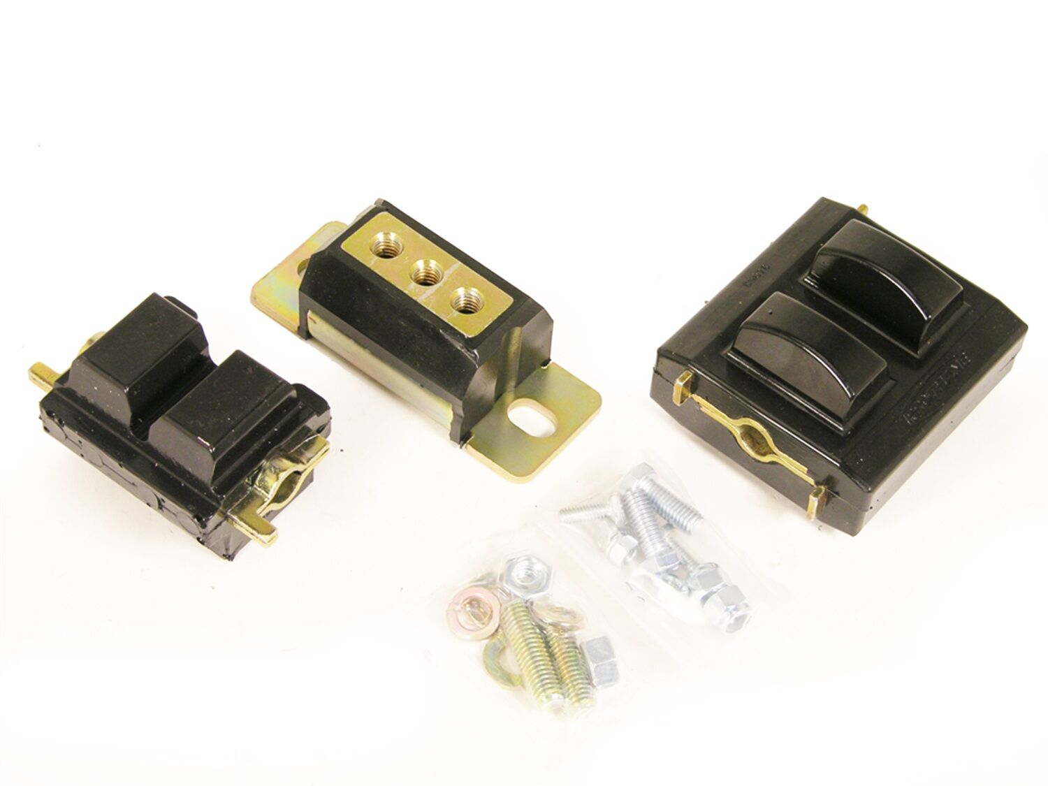 1993-1997 Chevy Camaro V8 5.7L Z28 Motor/Transmission Mount Combo Black Prothane - 7-1909-BL