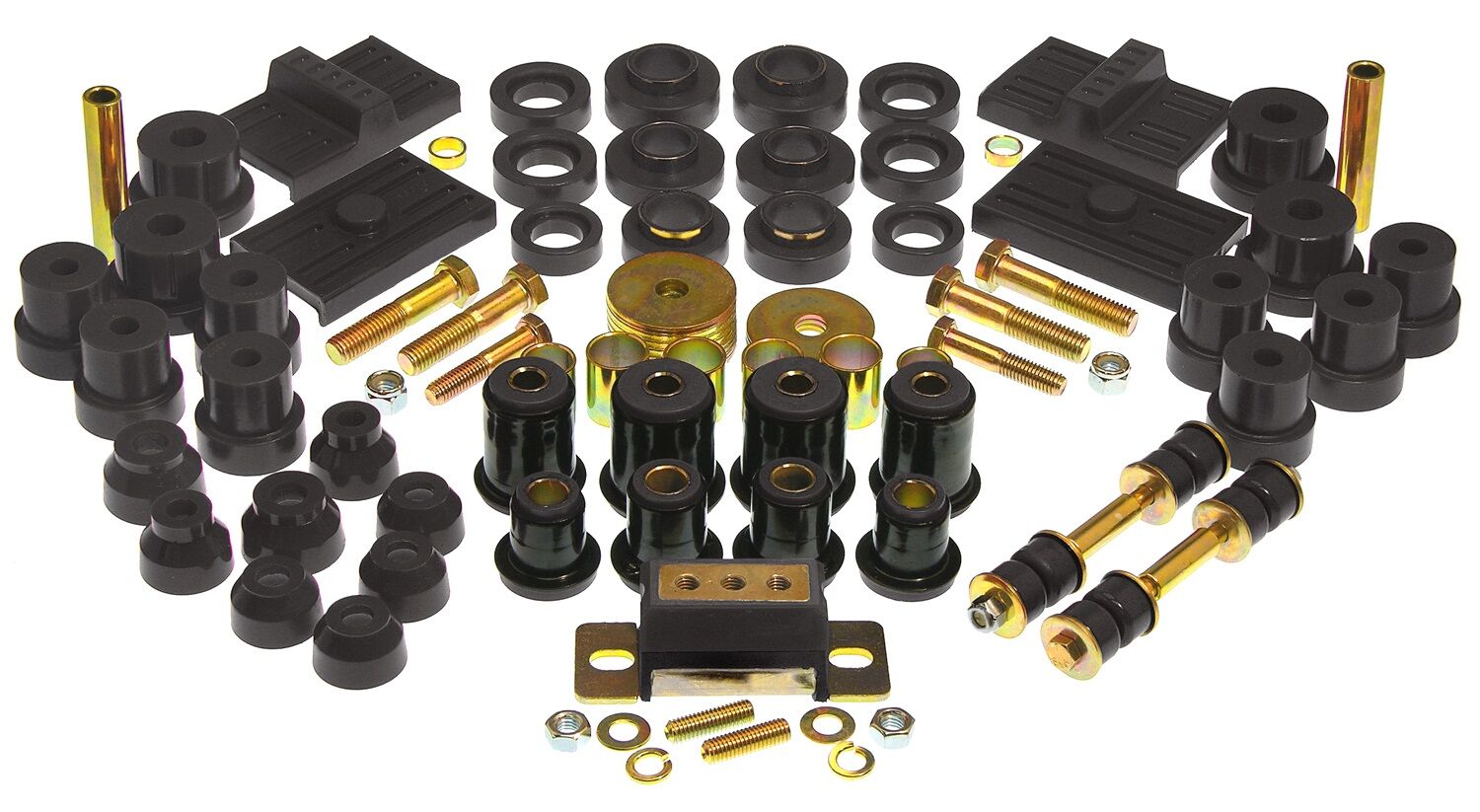 1975-1979 Chevy Camaro Total Bushing Kit Black Prothane - 7-2005-BL