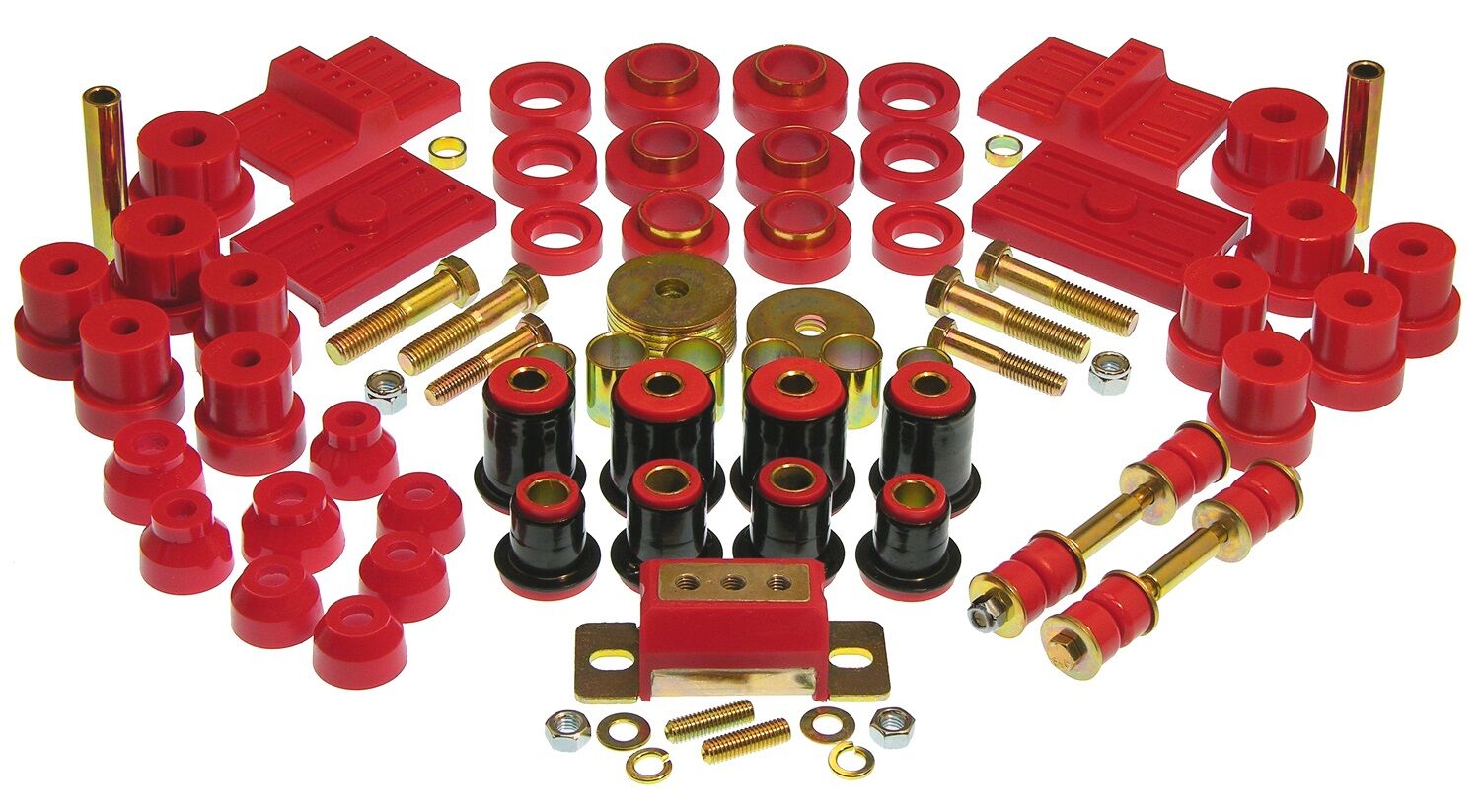 1975-1979 Chevy Camaro Total Bushing Kit Red Prothane - 7-2005