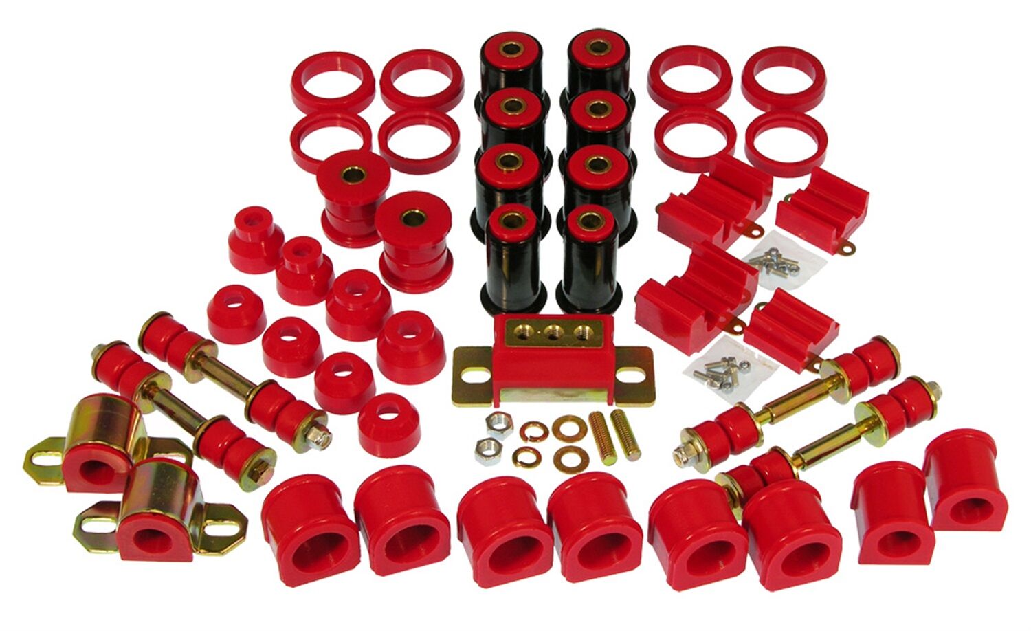 1984-2002 Chevy Camaro Total Bushing Kit Red Prothane - 7-2008