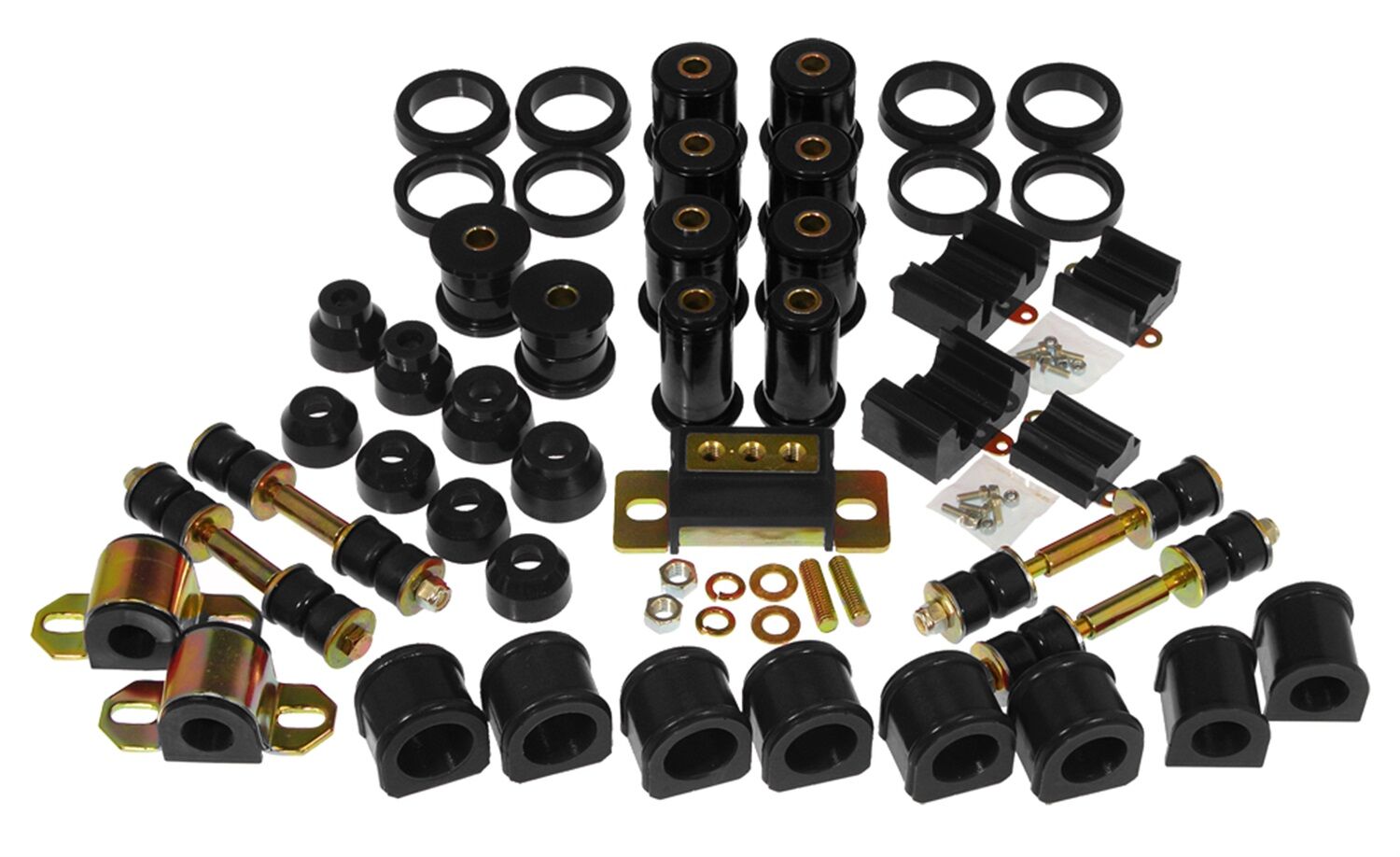 1993-2002 Chevy Camaro Total Bushing Kit Black Prothane - 7-2009-BL