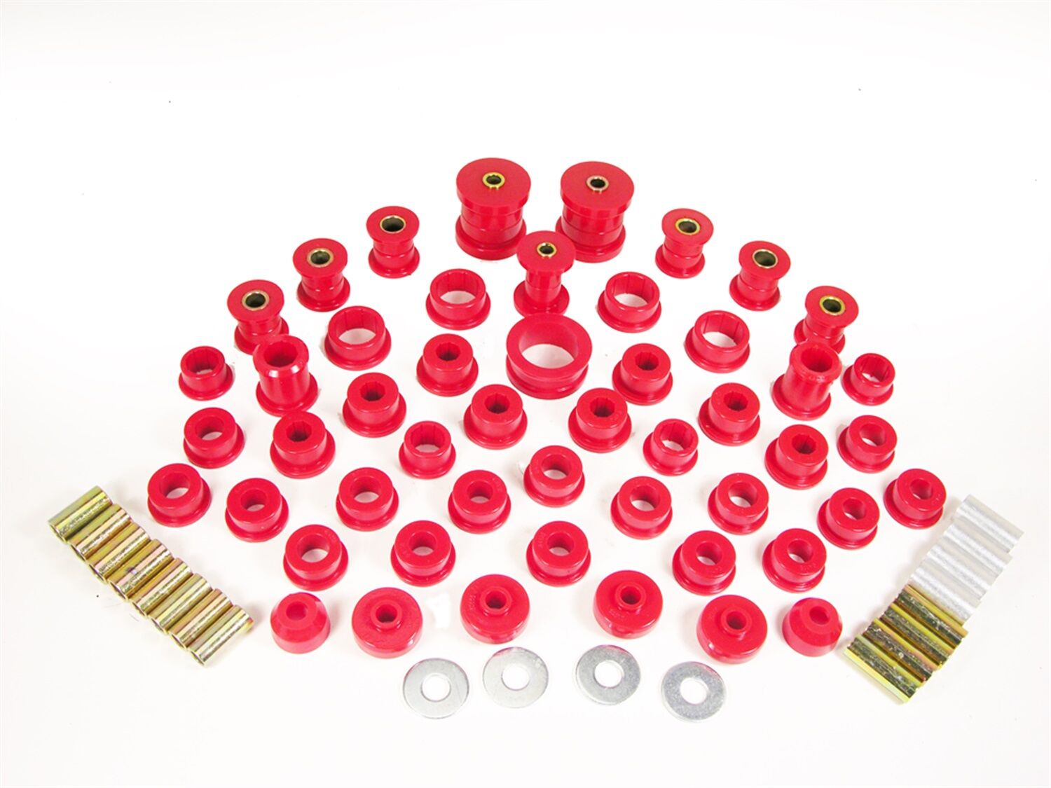 1984-1989 Chevy Corvette Total Bushing Kit Red Prothane - 7-2013