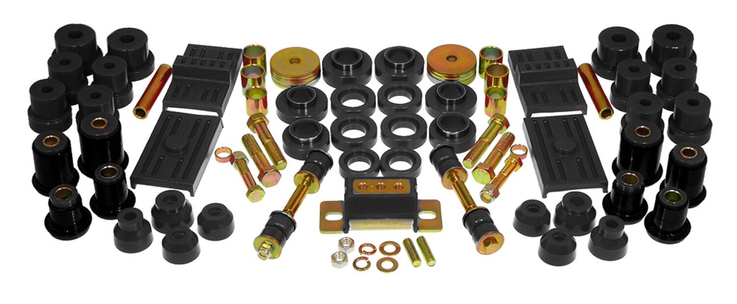 1980-1981 Chevy Camaro Total Bushing Kit Black Prothane - 7-2030-BL