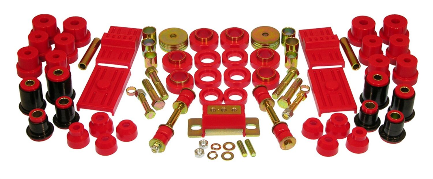 1980-1981 Chevy Camaro Total Bushing Kit Red Prothane - 7-2030