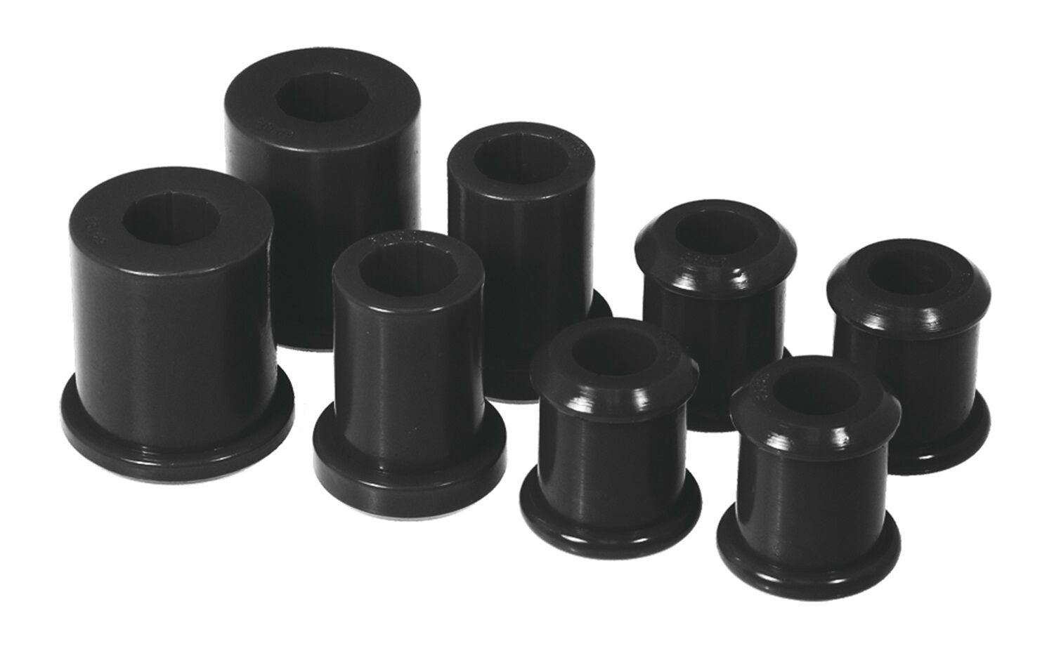 2001-2004 Chevy Corvette Base Front Control Arm Bushing Kit Black Prothane - 7-232-BL