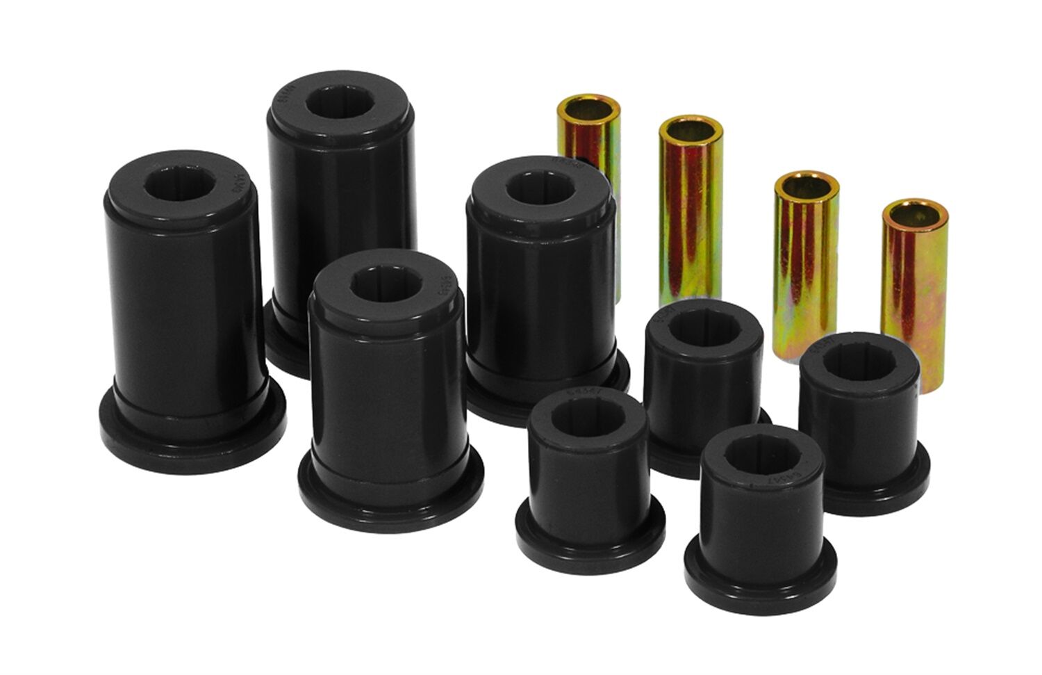 2003-2006 Chevy Silverado 1500 LS/LT RWD Front Control Arm Bushing Kit Black Prothane - 7-236-BL