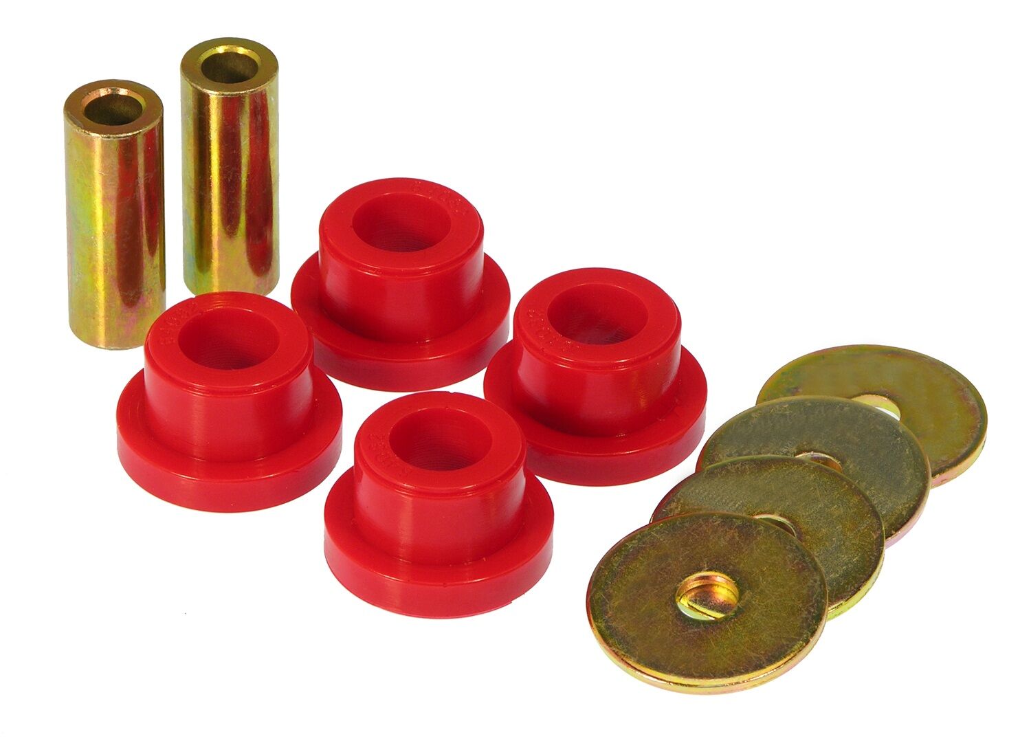 1975-1982 Chevy Corvette Rear Control Arm Bushing Kit Red Prothane - 7-303