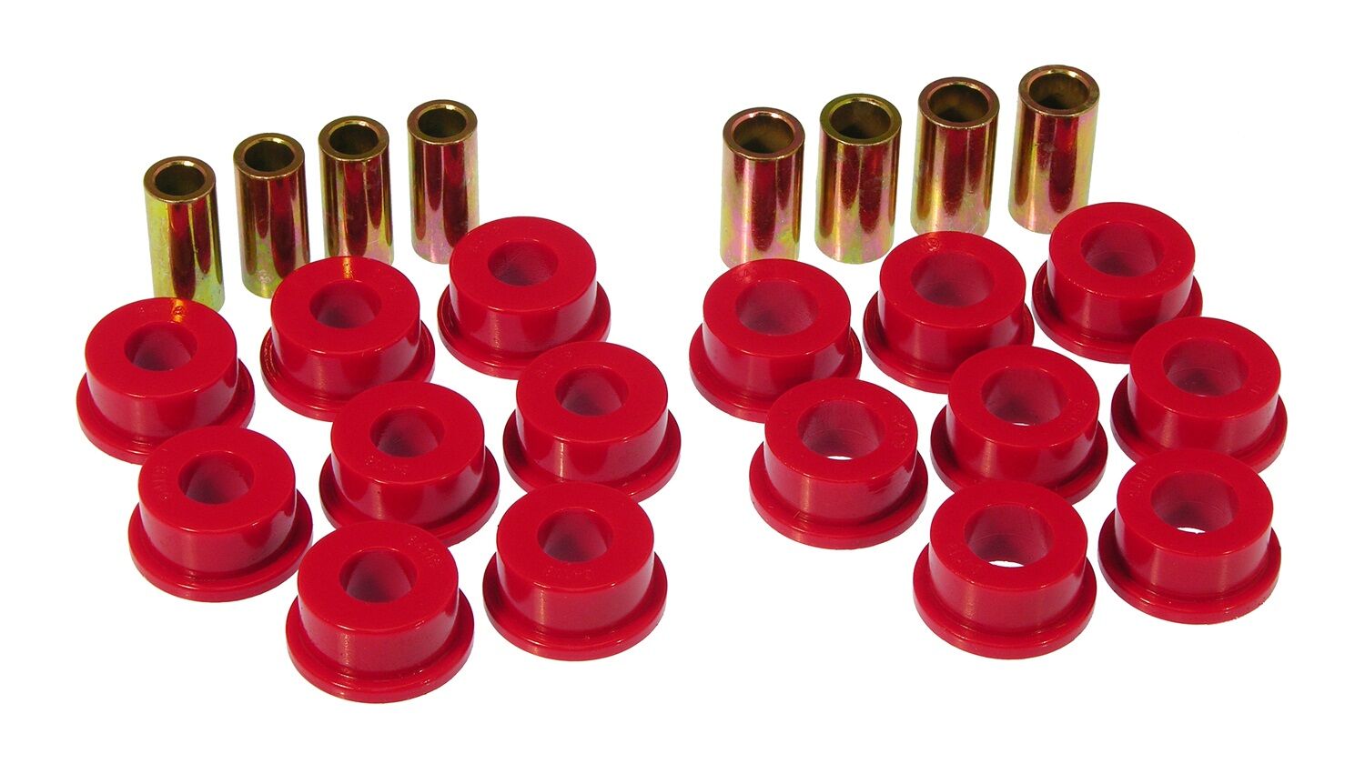 1990-1995 Chevy Corvette Base Rear Control Arm Bushing Kit Red Prothane - 7-315