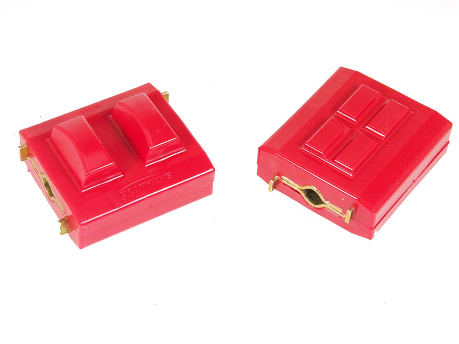 1977-1981 Chevy Camaro V8 5.0L Motor Mount Kit Red Prothane - 7-506