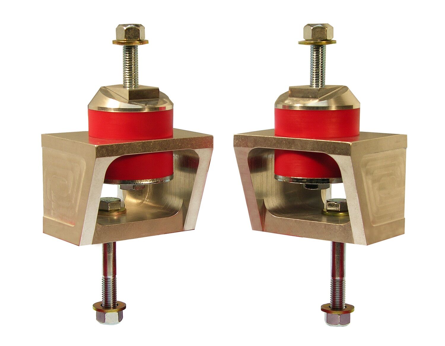 2010-2012 Chevy Camaro V8 6.2L SS Motor Mount Kit Red Prothane - 7-518