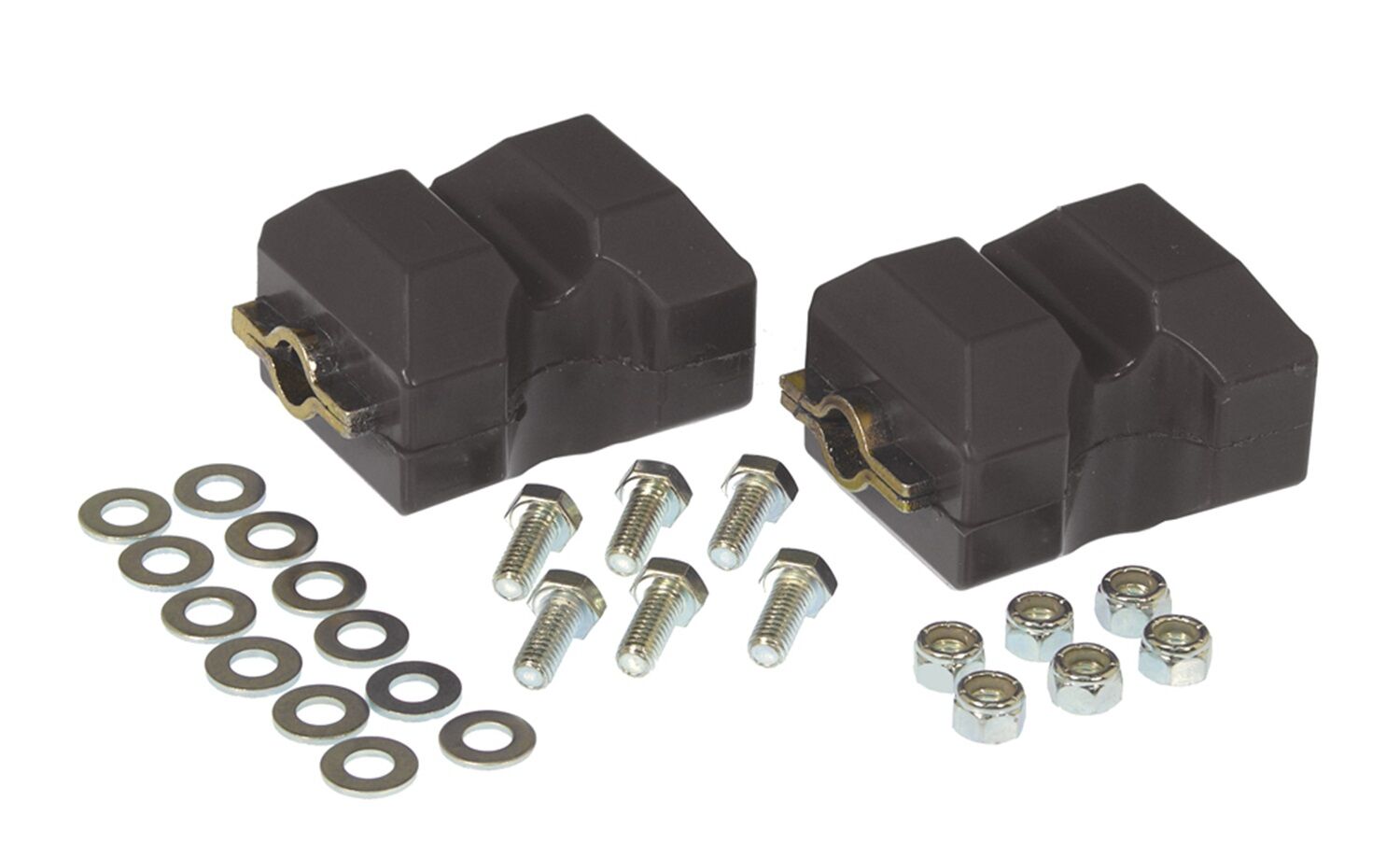 1984 Chevy Corvette Right Motor Mount Insert Black Prothane - 7-522-BL