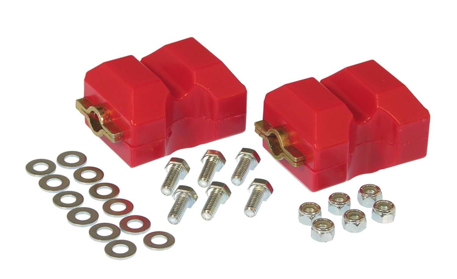 1985-1986 Chevy Corvette Right Motor Mount Insert Red Prothane - 7-522