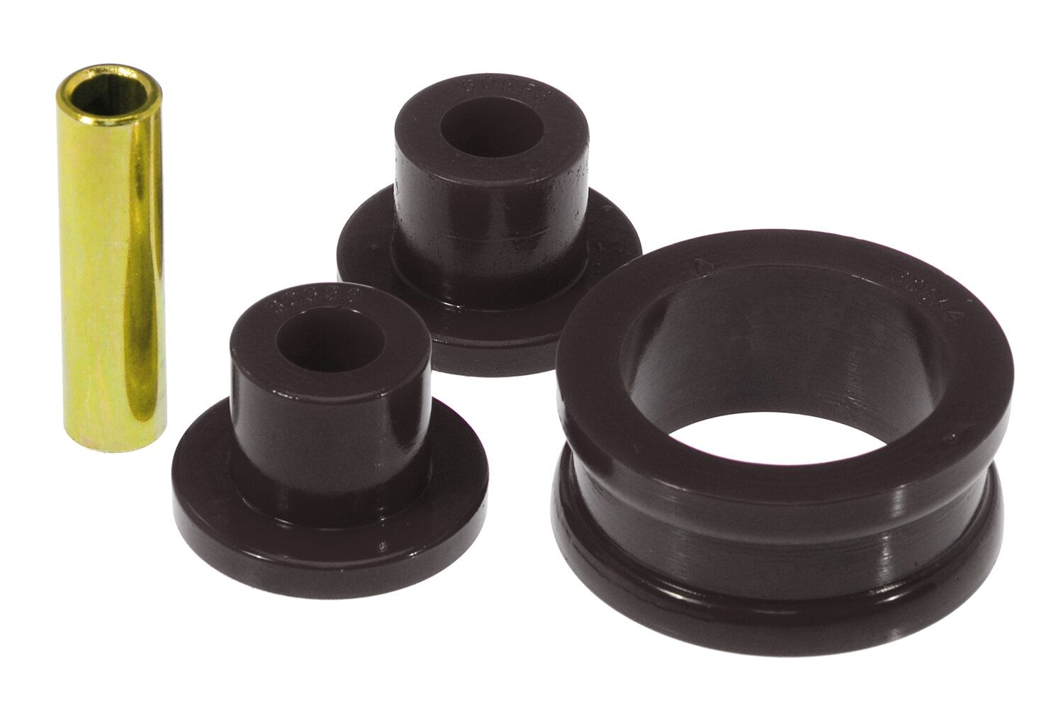 1990-1995 Chevy Corvette Base Steering Rack and Pinion Bushing Kit Black Prothane - 7-702-BL