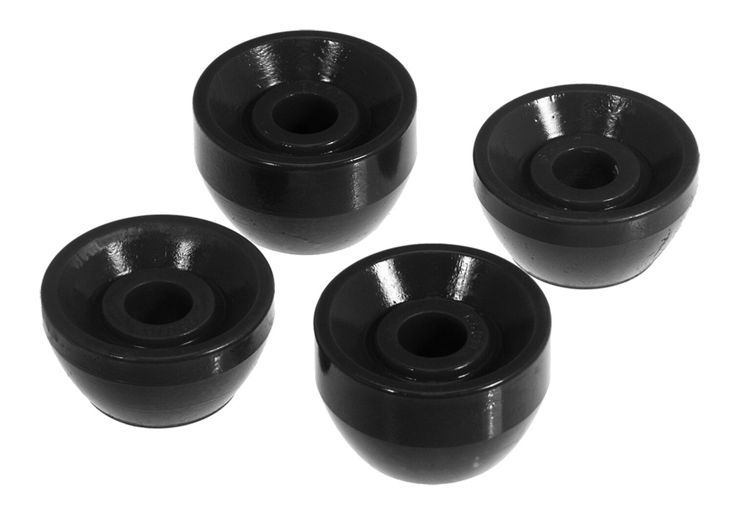 1993-1994 Honda Prelude VTEC Front Strut Rod Bushing Kit Black Prothane - 8-1202-BL