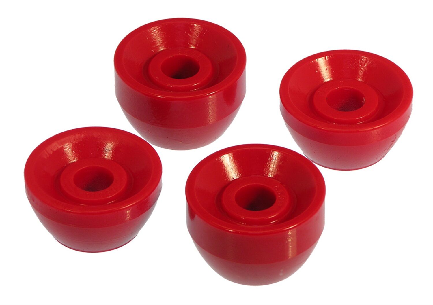 1993-1994 Honda Prelude VTEC Front Strut Rod Bushing Kit Red Prothane - 8-1202