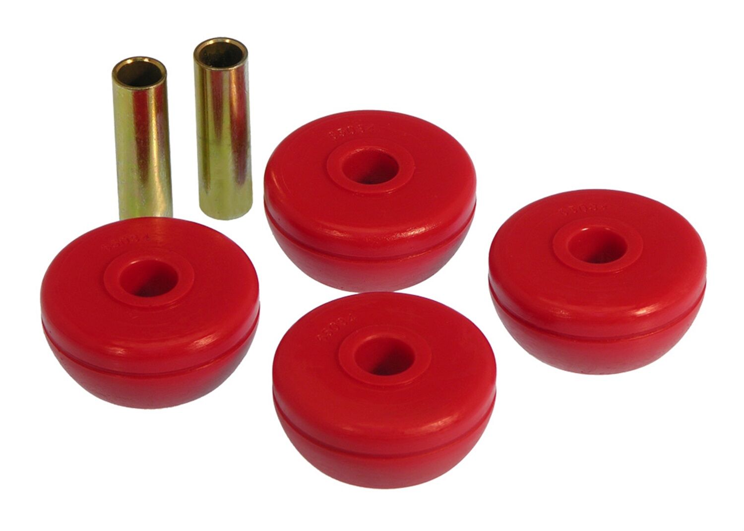1990-1991 Acura Integra Front Strut Rod Bushing Kit Red Prothane - 8-1203