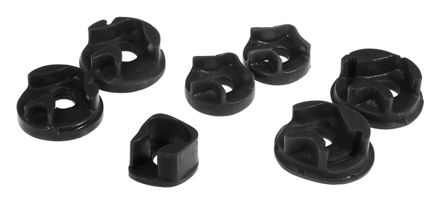 1989-1991 Honda Civic 1.6L Si Motor Mount Insert Kit Black Prothane - 8-1903-BL