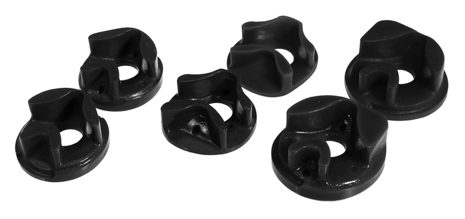 1990-1991 Acura Integra 1.8L Motor Mount Insert Kit Black Prothane - 8-1905-BL