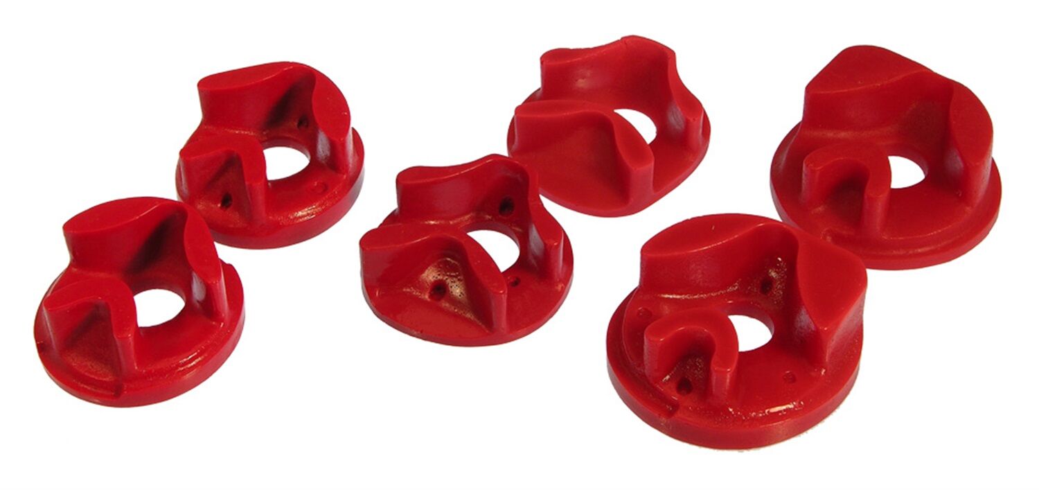1990-1991 Acura Integra 1.8L Motor Mount Insert Kit Red Prothane - 8-1905