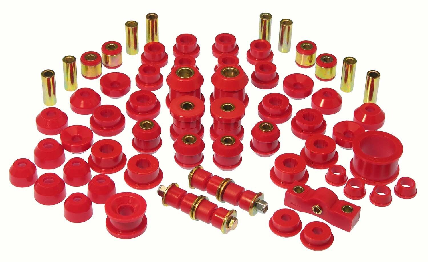 1993-1995 Honda Del Sol Total Bushing Kit Red Prothane - 8-2003