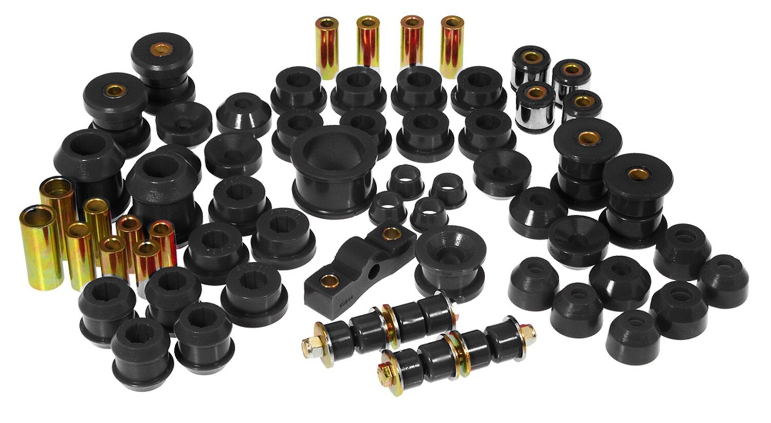 1995-1996 Acura Integra Special Total Bushing Kit Black Prothane - 8-2005-BL