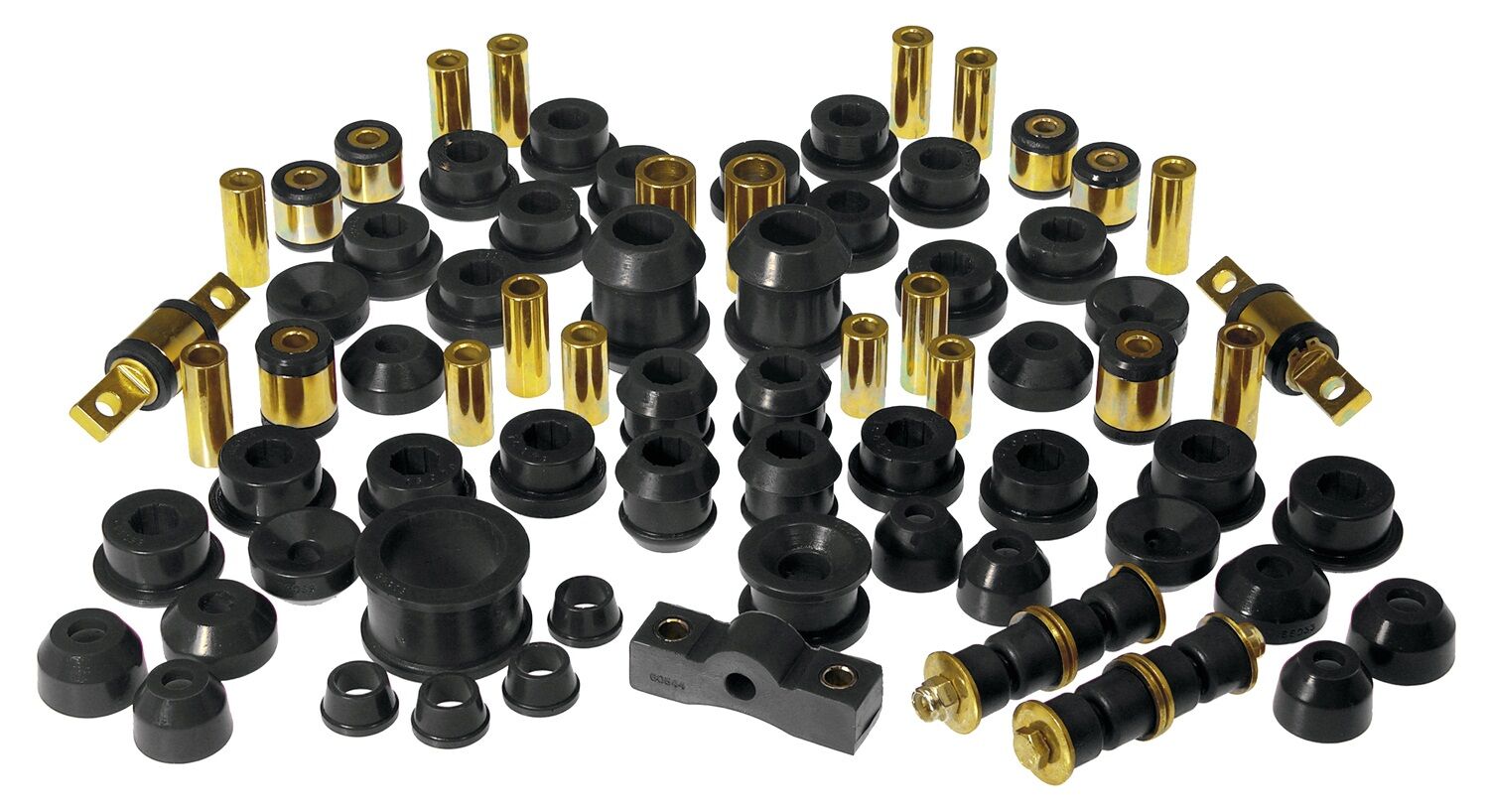 1997-2001 Acura Integra GS Total Bushing Kit Black Prothane - 8-2012-BL