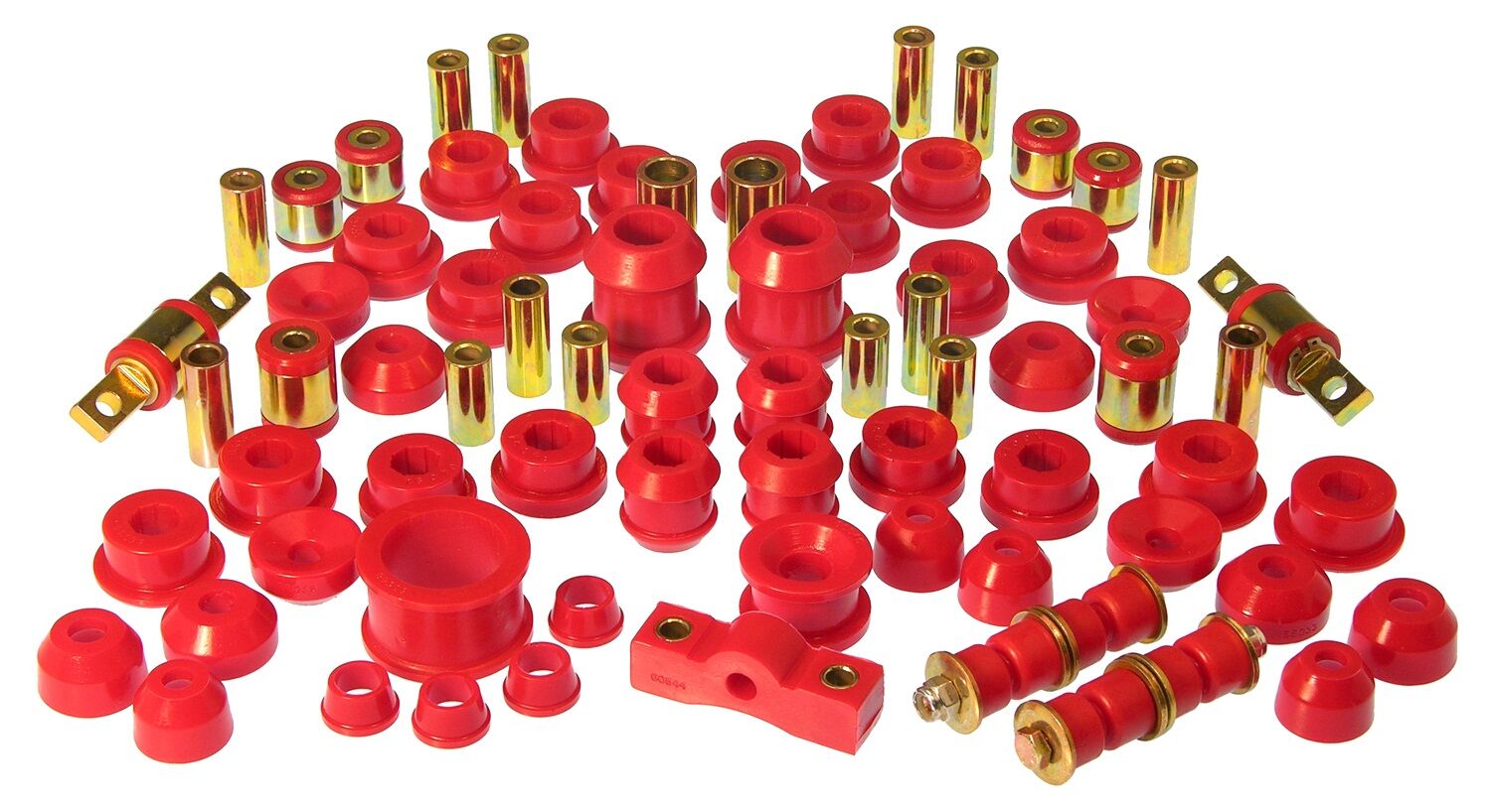 1994-1998 Acura Integra RS Total Bushing Kit Red Prothane - 8-2012